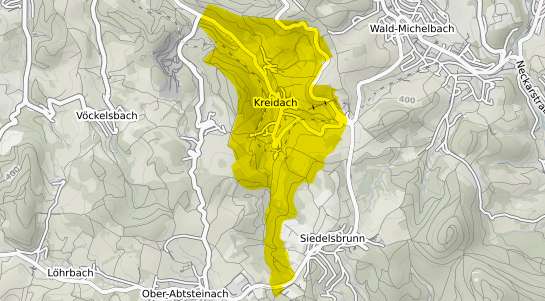 Immobilienpreisekarte Wald Michelbach Kreidach